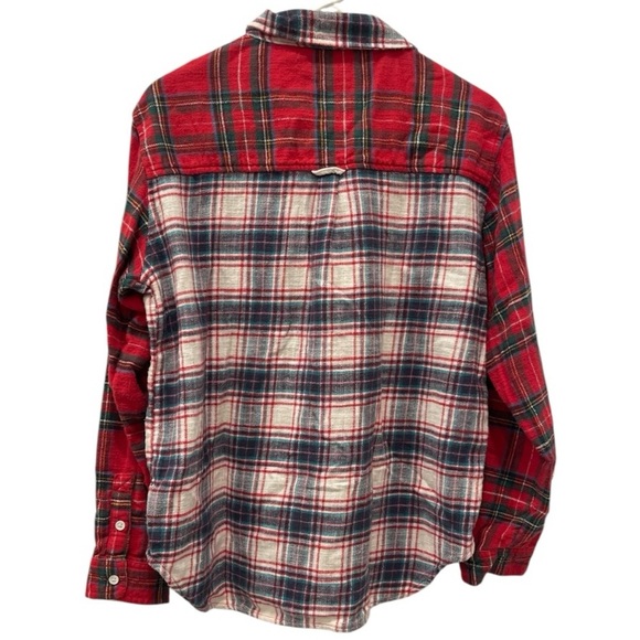 American Eagle Plaid Two Tones Flannel Button Down.Size S - Picture 6 of 12